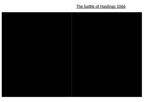 The battles of Hastings