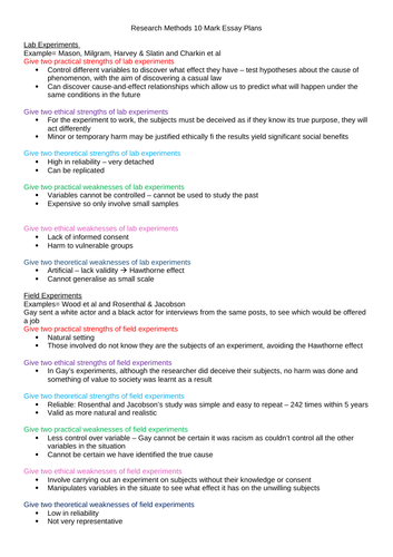 AQA A Level Sociology: research methods