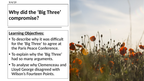 AQA: Why did the Big Three compromise?