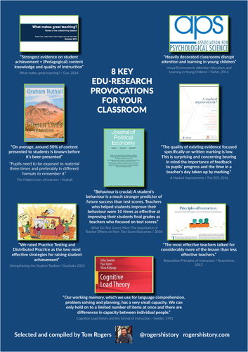 8 edu research provocations poster