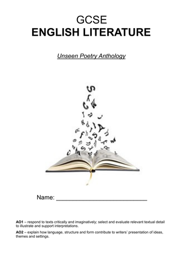 Unseen Poetry Anthology