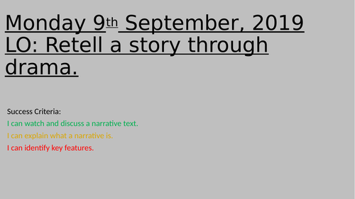 The Lighthouse - Literacy Shed - Week 1