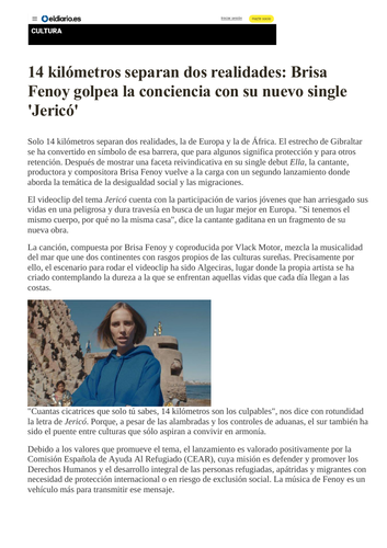 A2 La inmigración en España - A Level inmigration