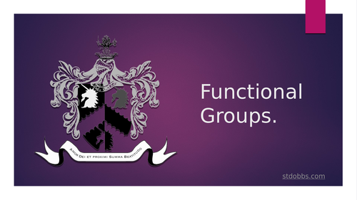 Functional Groups