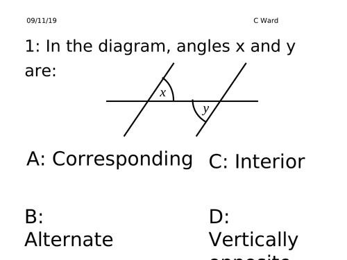 10 Quick Questions for GCSE Students Targeting Grade 6/7