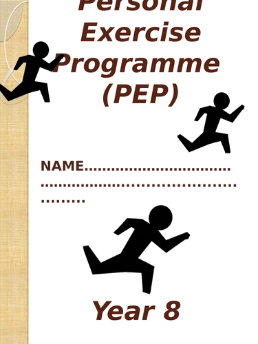 Personal Exercise Booklet for KS3