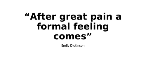 Emily Dickinson poems