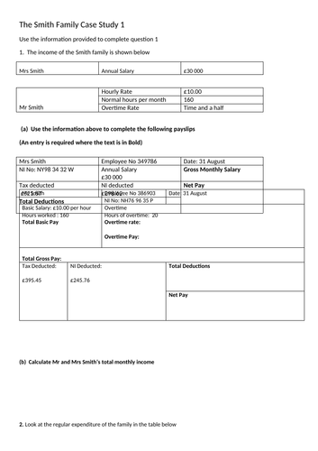 N4 Apps of Maths F&S assessment practice