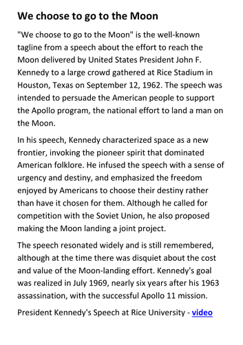 jfk moon speech rhetorical analysis essay