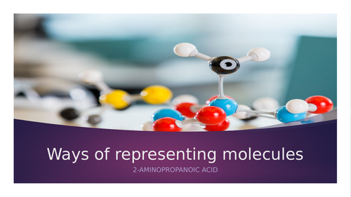 Ways of representing molecules.