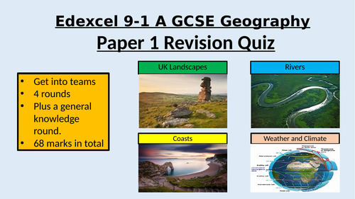 Edexcel gcse geography paper 1 2019 mark scheme image