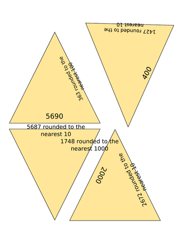 Maths Rounding Puzzle