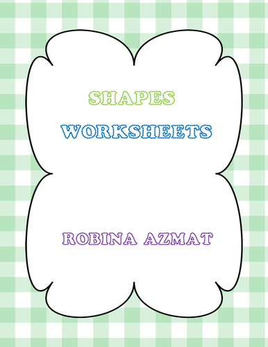 Shapes Worksheets