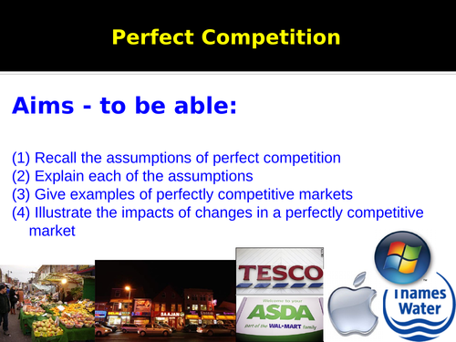 Economics:  Barriers to Entry & Exit + Perfect Competition  (NEW SPEC) - Edexcel