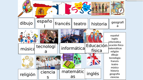 Mira 1 - Unit 2 - En el instituto - 110 PowerPoint slides | Teaching ...