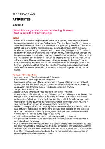 Alphabetical attributes of god image