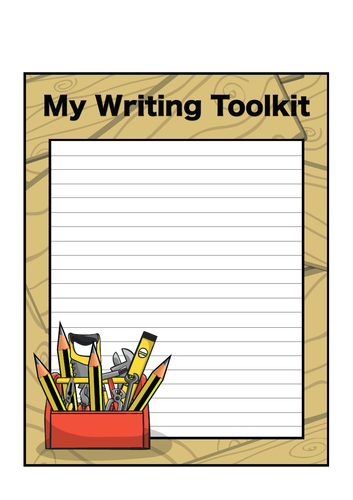 My Writing Toolkit - Lined