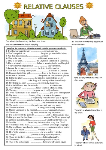 Relative clauses