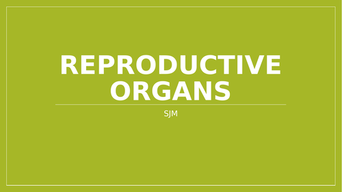 Human Reproductive Organs