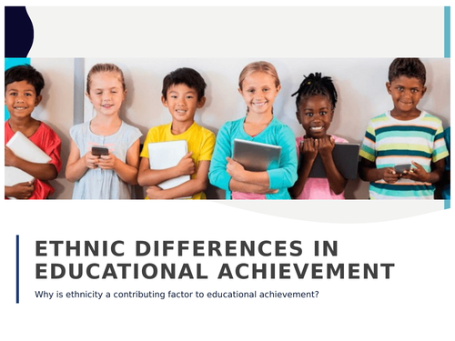 Ethnic differences in education