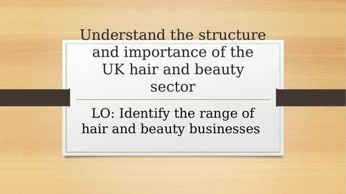Level 2 Certificate in Hairdressing and Beauty Therapy VRQ AM20530 VTCT