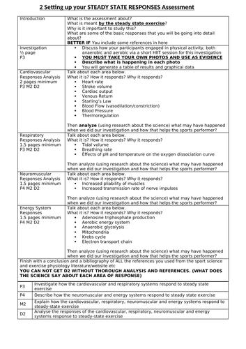 FULL UNIT QCF Unit 2 Sport and Exercise Physiology