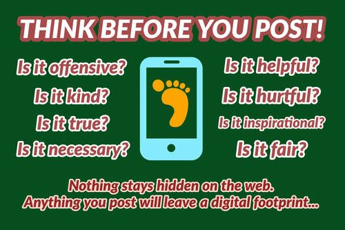 E-Safety Posters: Stay Safe Online