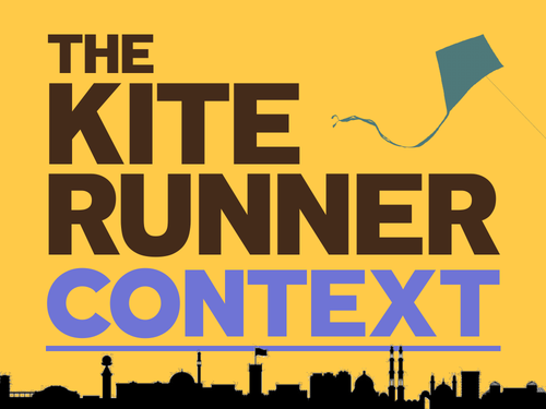 The Kite Runner: Context