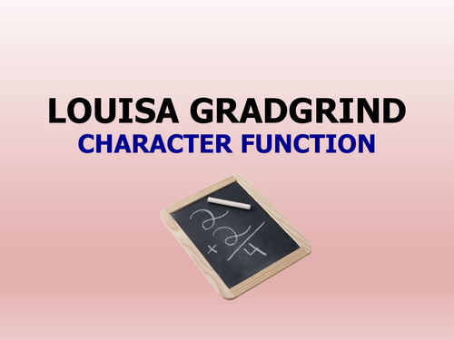 Hard Times: Louisa Character Analysis