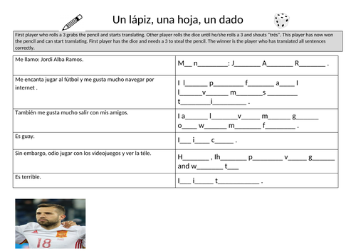 Spanish hobbies and free time with Jordi Alba Ramos