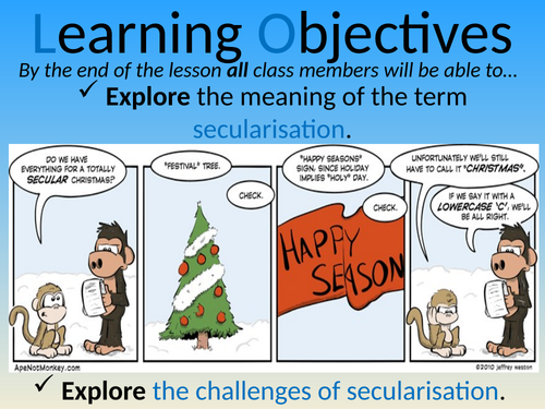 Year 12 General RE/PSHCE - Secularisation