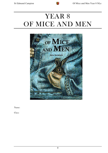 New knowledge rich curriculum - Of Mice and Men