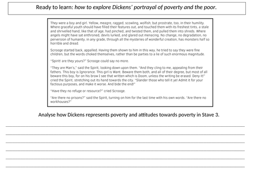 IGNORANCE AND WANT VERY DETAILED ANALYSIS -  POWERPOINT