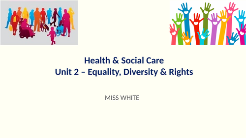 CTEC Health & Social Care Unit 2 LO1 resources