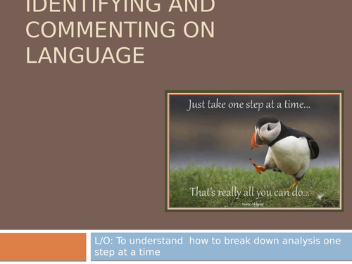 A Passage To Africa - Analysis and Exam Practice