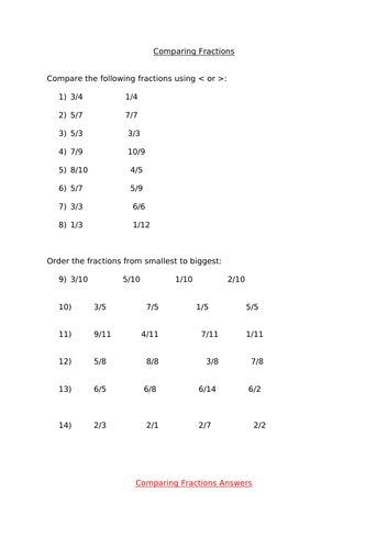 comparing-fractions-and-decimals-worksheet