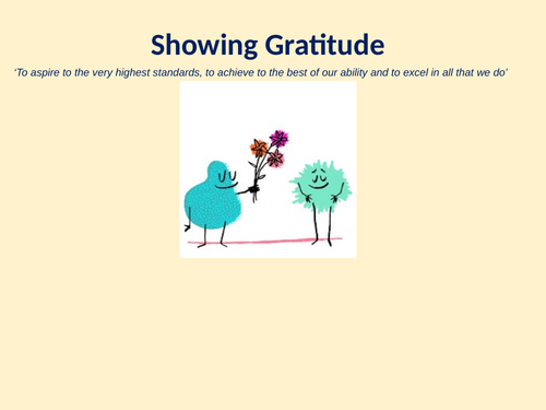 Showing Gratitude Assembly
