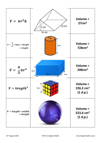 Volume Match-Up Task