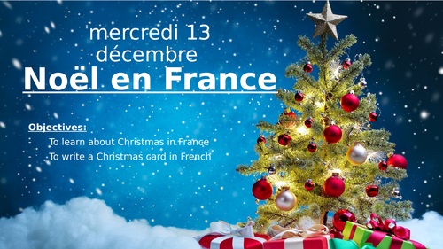 French Christmas bundle (KS3 and KS4)