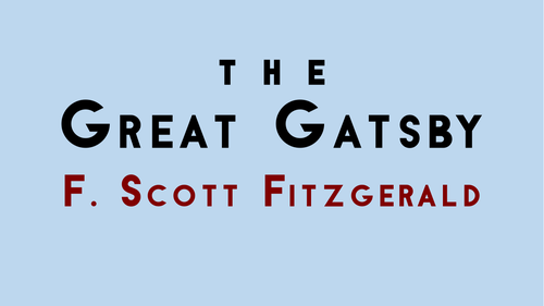The Great Gatsby: Extract & Questions (AQA GCSE)