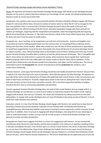 Liberation ideologies essay 07 image