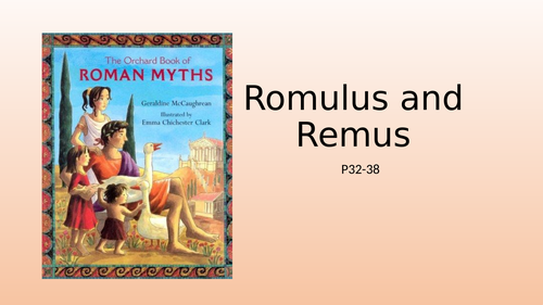 Romulus and Remus Reading Comprehension  questions and supporting slides