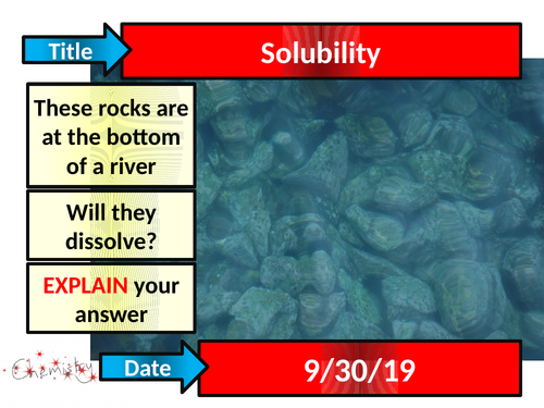 Solubility - Acitvate