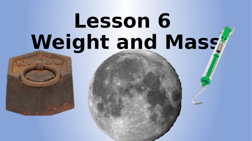 AQA Physics Weight and Mass Lesson