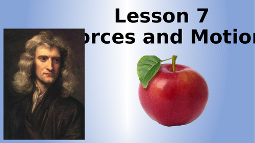 AQA Physics Forces and Motion (Newton's 1st Law) Lesson