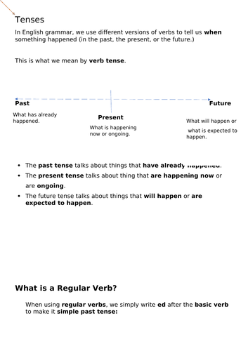 Verb Tenses