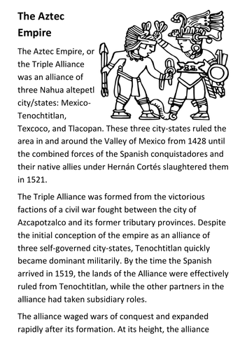 The Aztec Empire Handout