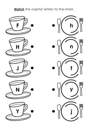 capitalsmall letters teaching resources