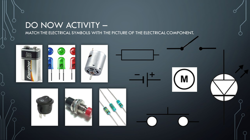 Electrical Systems Starter Activity
