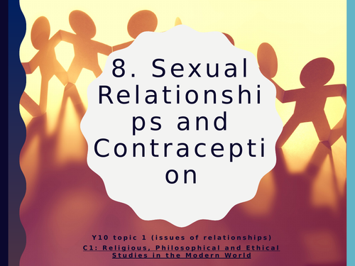WJEC Eduqas GCSE Religious Studies C1 Relationships - 08. Sexual relationships and contraception
